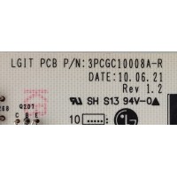 FUENTE DE PODER PARA TV LG / NUMERO DE PARTE EAY60803102 / 3PCGC10008A-R / PANEL T420HW07.V1 / MODELO 42LE5400-UC.AUSDLNR	